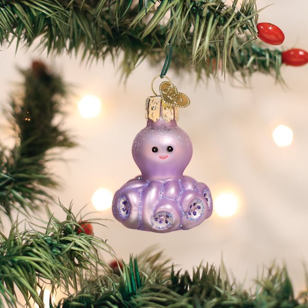 Mini Octopus Ornament - #themonogram manor #