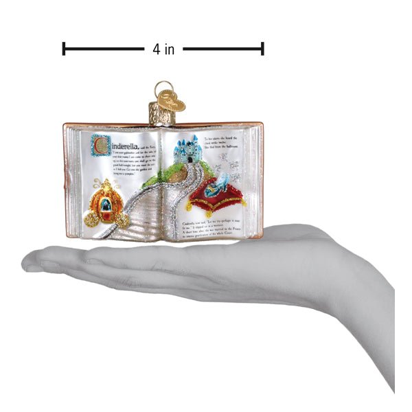Cinderella Book Ornament - themonogram manor 