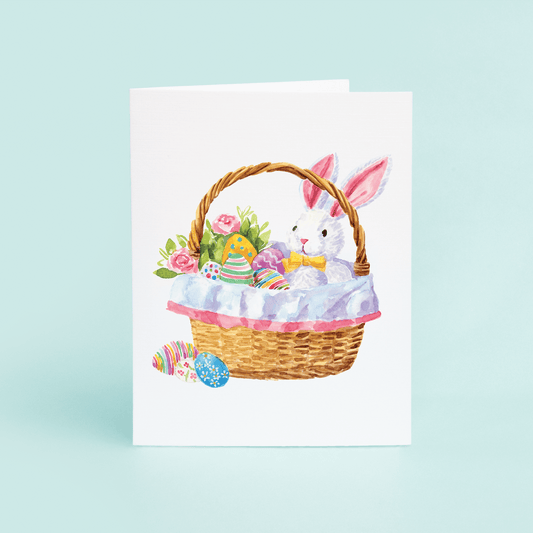 Easter Bunny Basket - themonogram manor 