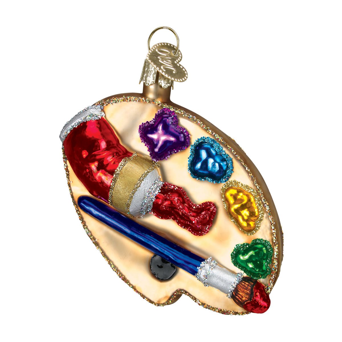 Artist's Palette Ornament - #themonogram manor #