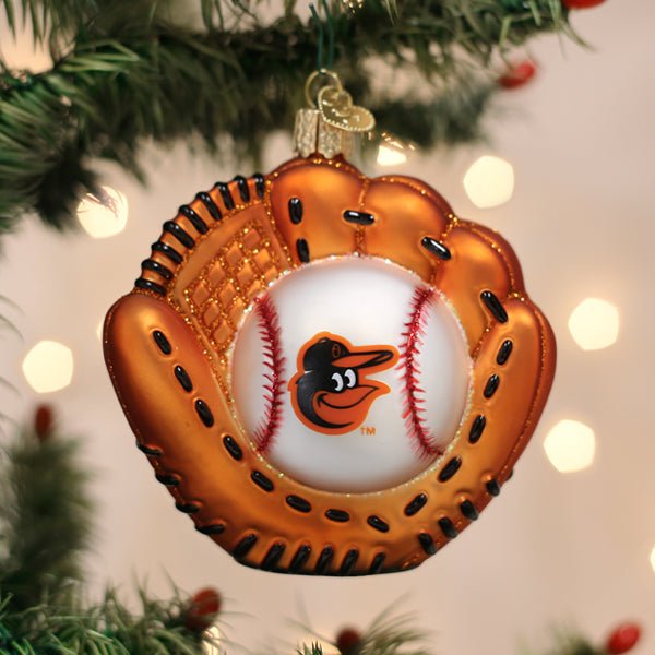 Orioles Baseball Mitt Ornament - themonogram manor 