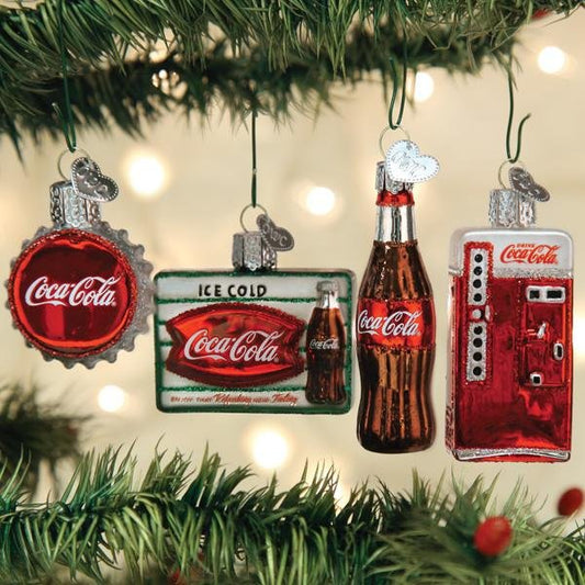 Coca-Cola® Mini Diner Ornament Set - #themonogram manor #