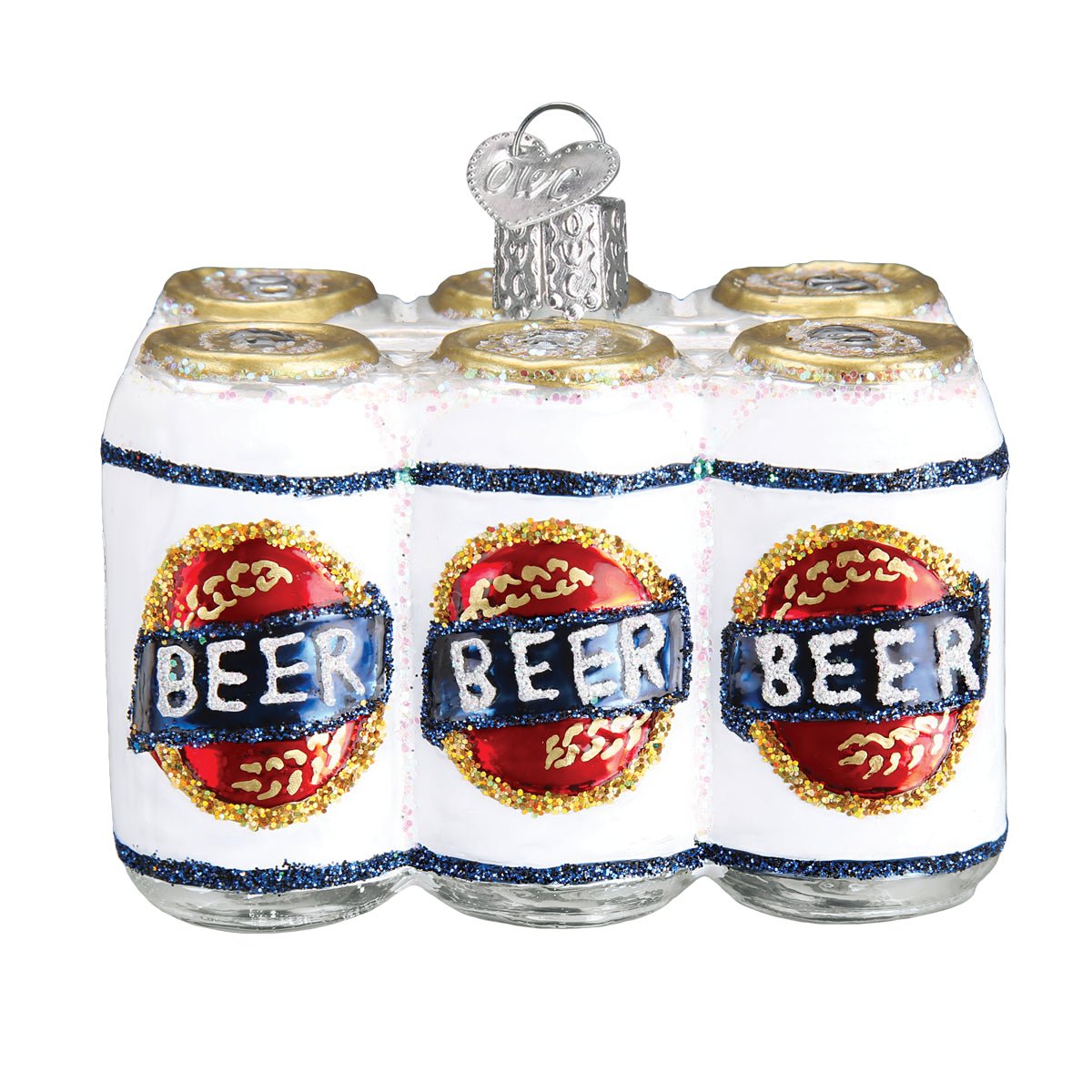 Six Pack Of Beer Ornament - #themonogram manor #