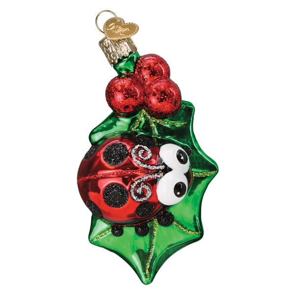 Holly Ladybug Ornament - themonogram manor 