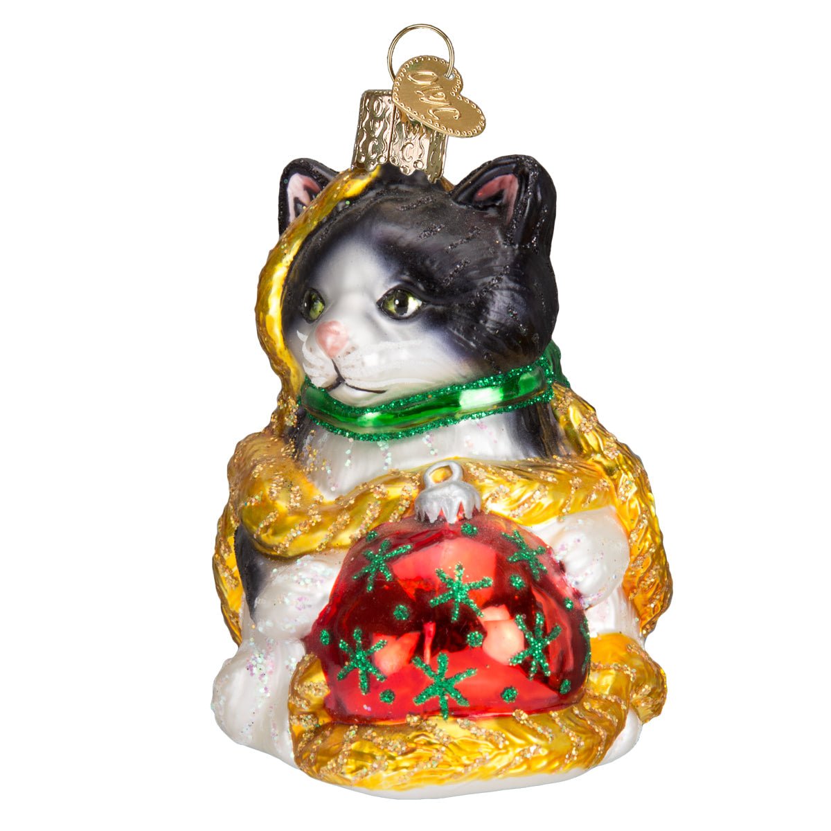 Holiday Kitten Ornament - themonogram manor 