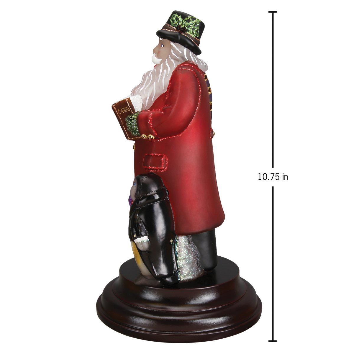 Caroling Santa Night Light - themonogram manor 