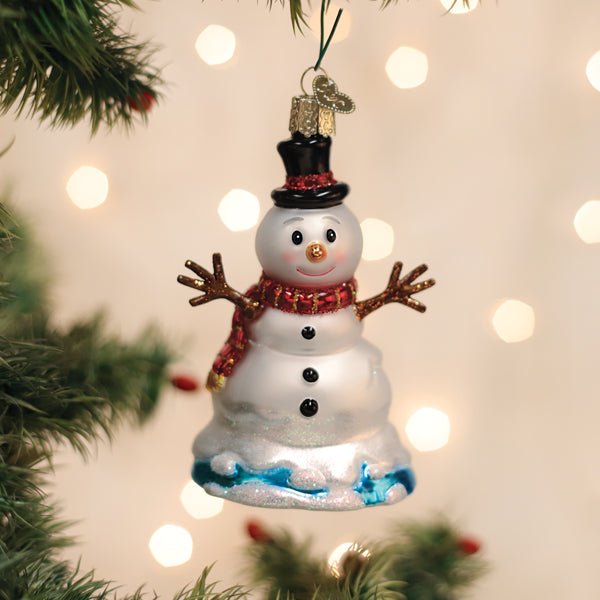 Mr. Melting Snowman Ornament - themonogram manor 