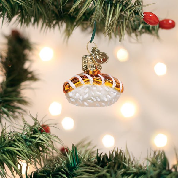 Mini Salmon Sushi Ornament - #themonogram manor #