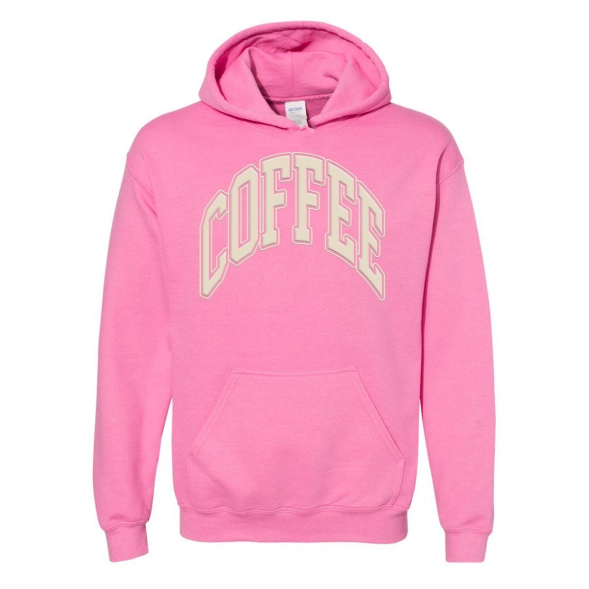 'Coffee' PUFF Hoodie - themonogram manor 