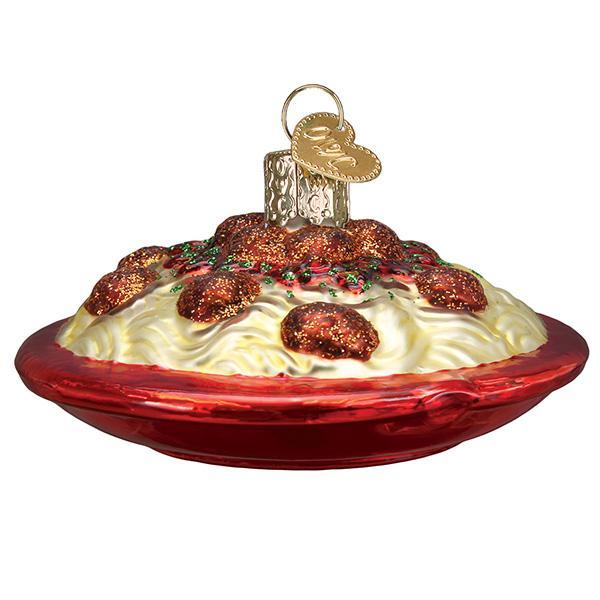 Spaghetti And Meatballs Ornament - themonogram manor 
