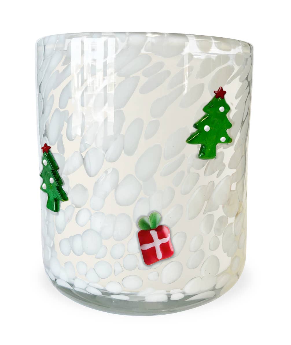 Tree & Gift 12oz Icon Candle - themonogram manor 