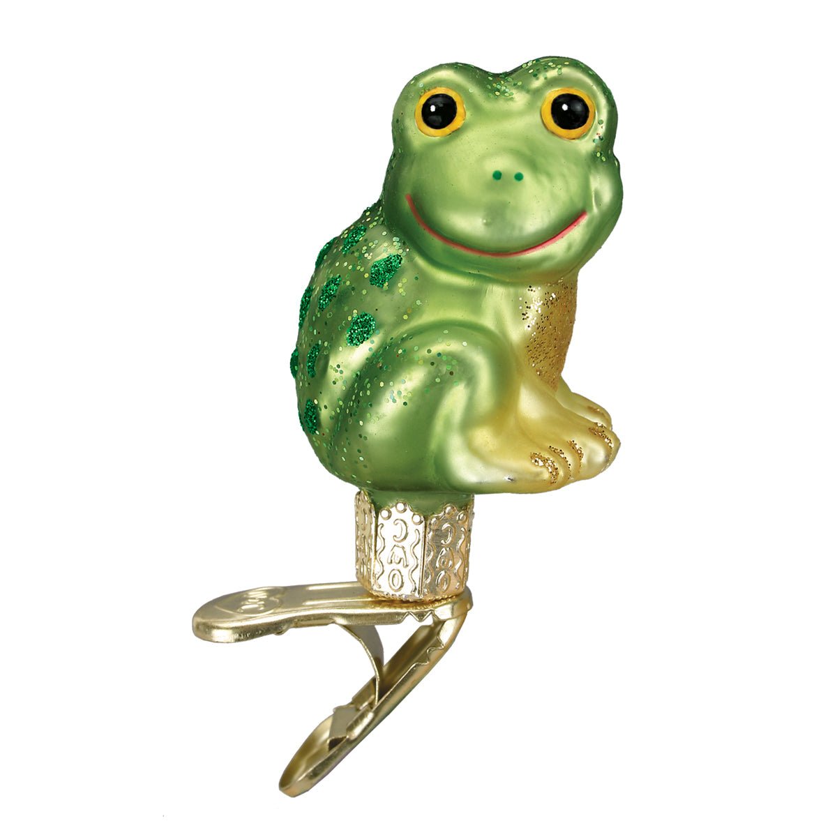Happy Froggy Ornament - #themonogram manor #