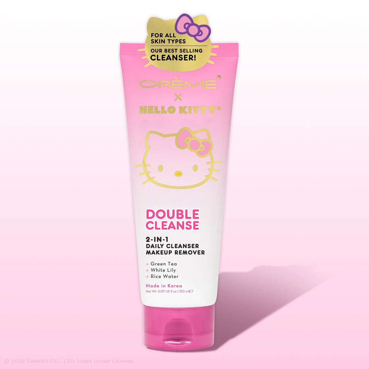 Hello Kitty Double Cleanser 2- In-1 Facial Foam Cleanser for All Skin Types - themonogram manor 