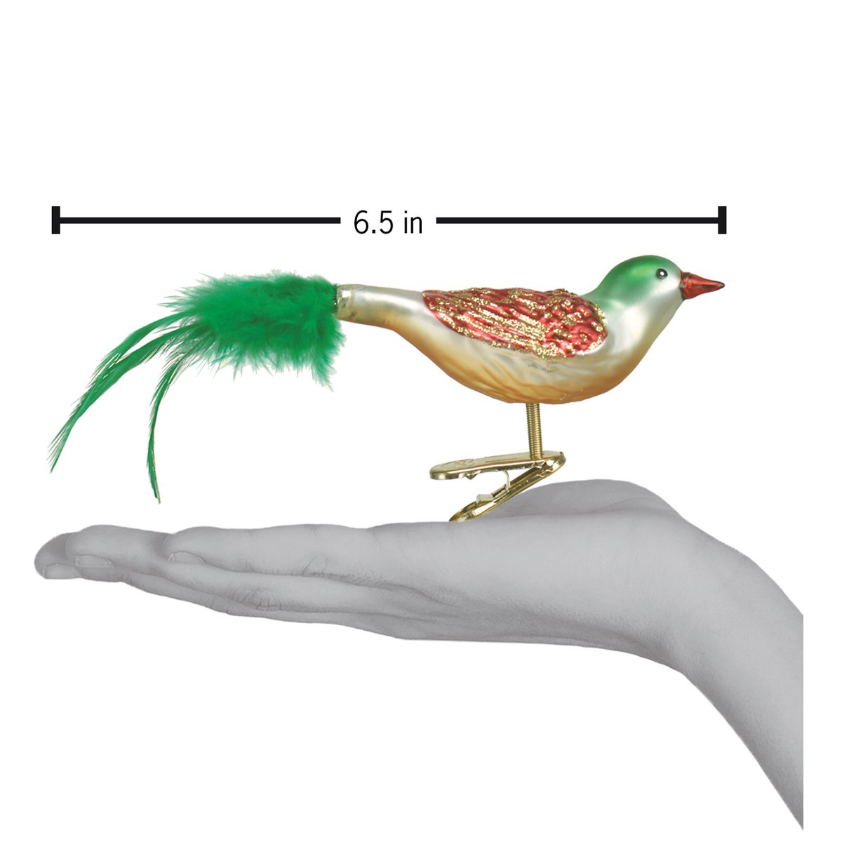 Christmas Bird Ornament - themonogram manor 