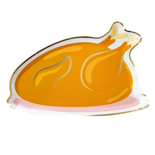 Turkey Gather Dinner Plates - 12 Pk. - themonogram manor 