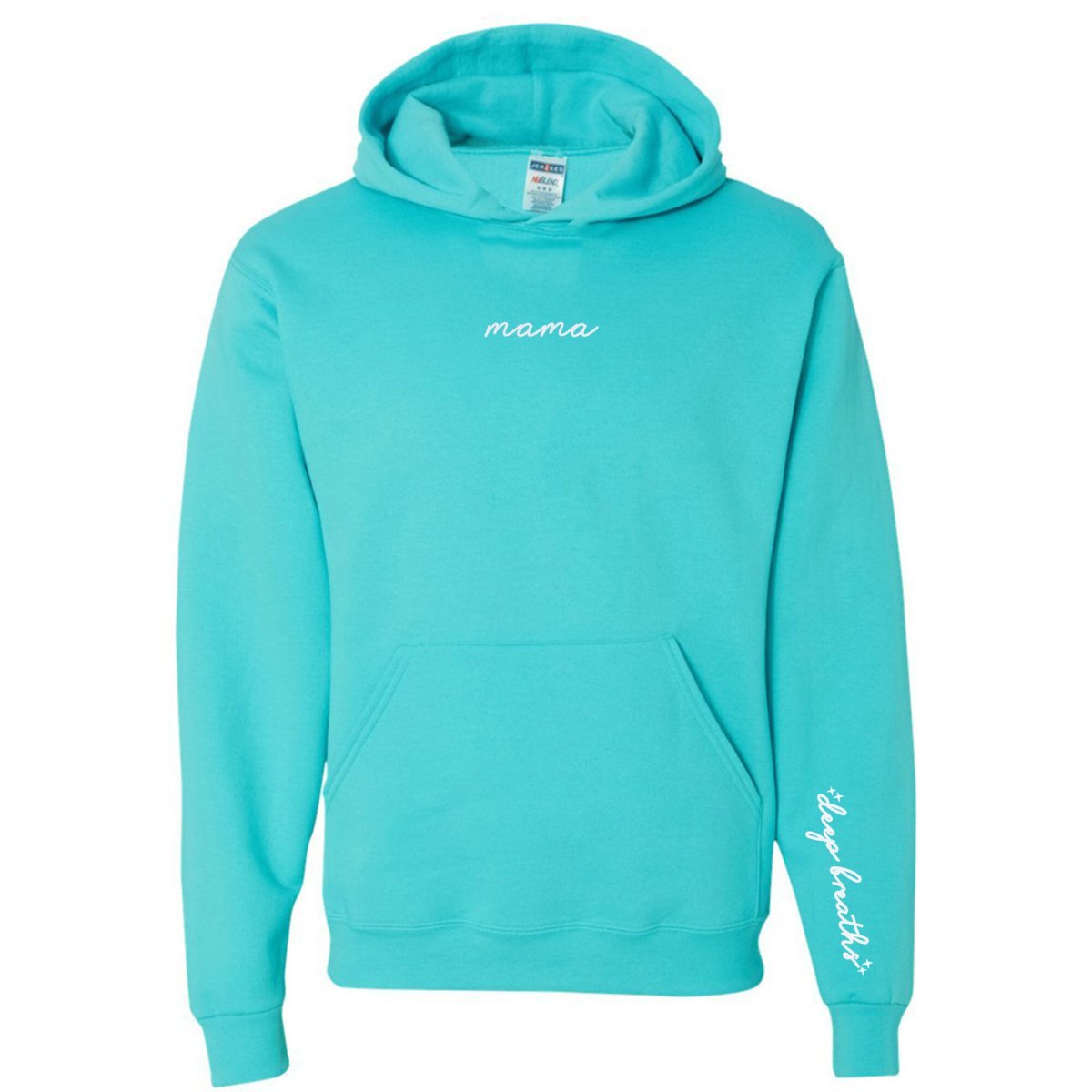 Mama 'Deep Breaths Reminder' Hoodie - themonogram manor 