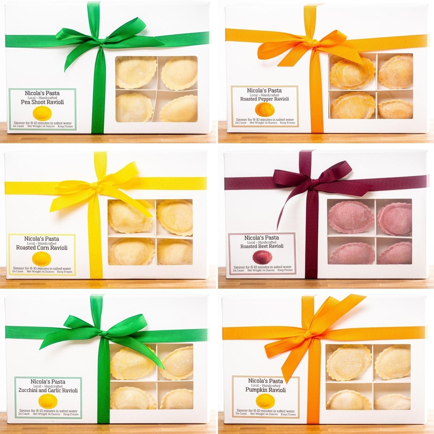 Seasonal Vegetarian Ravioli Bundle - themonogram manor 