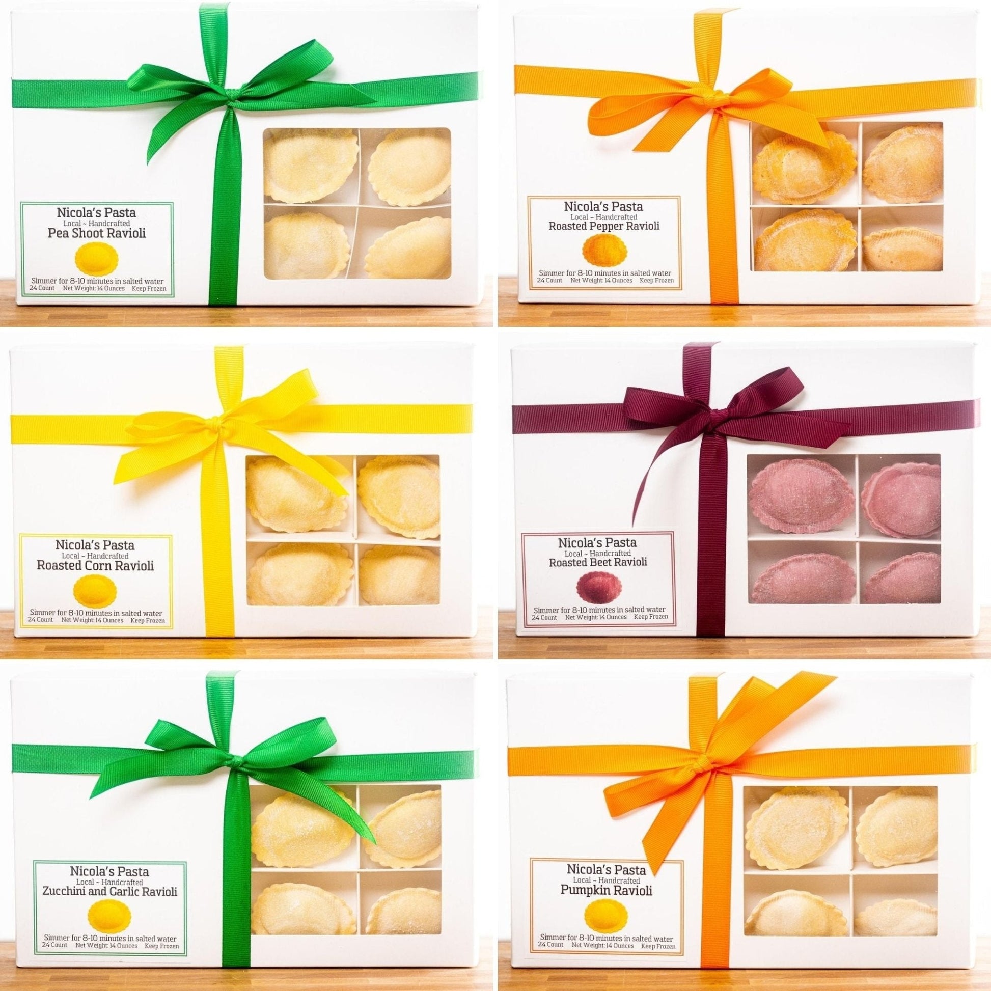 Seasonal Vegetarian Ravioli Bundle - themonogram manor 