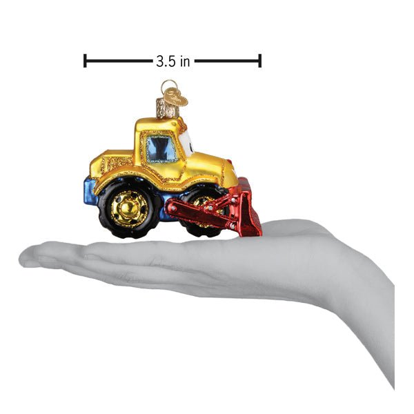 Bright - eyed Bulldozer Ornament - themonogram manor 