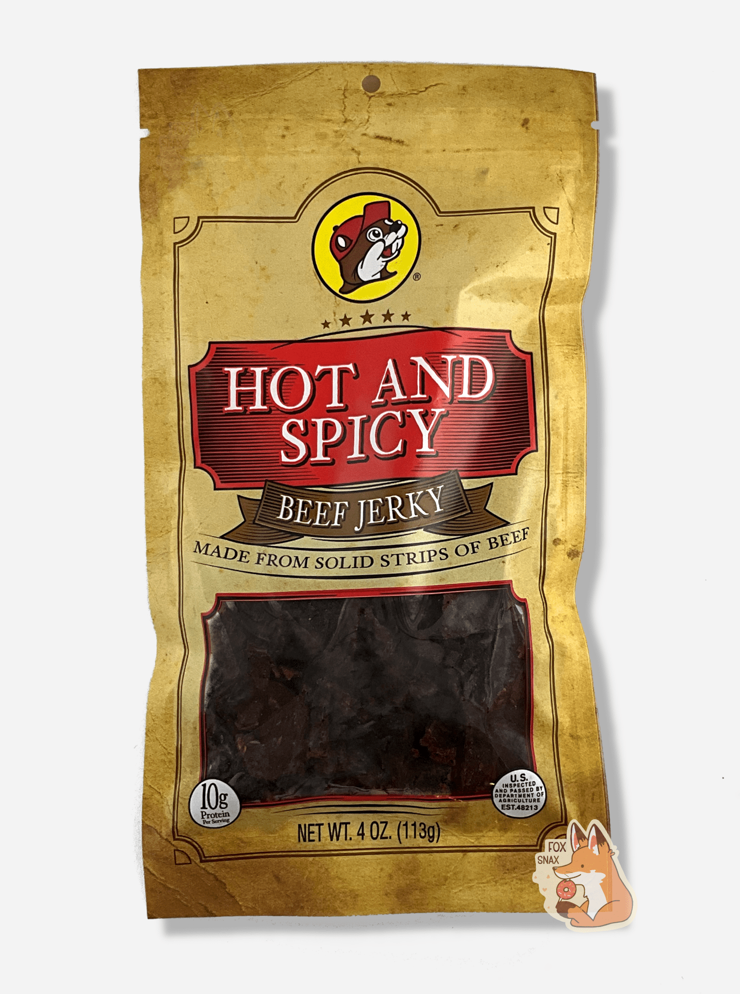 Buc - ee's Hot And Spicy Beef Jerky - themonogram manor 