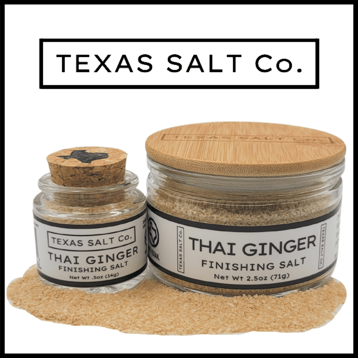 Thai Ginger (Galangal) Finishing Salt - themonogram manor 