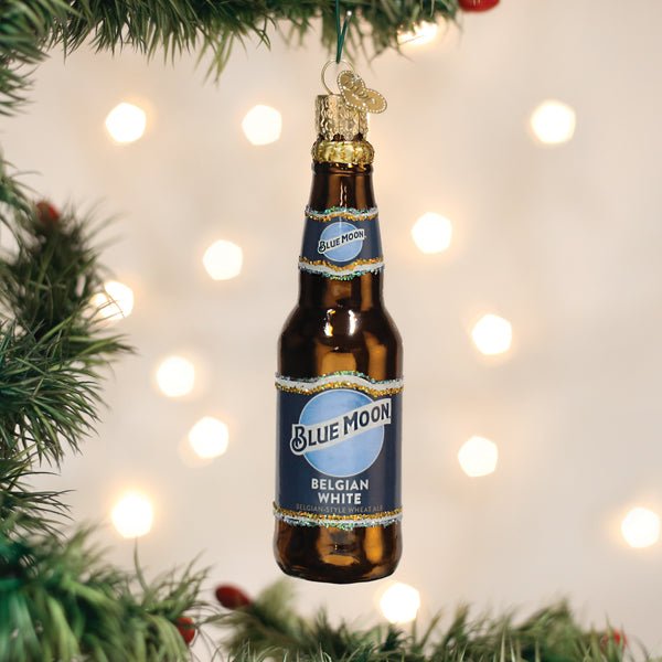 Blue Moon Bottle Ornament - #themonogram manor #