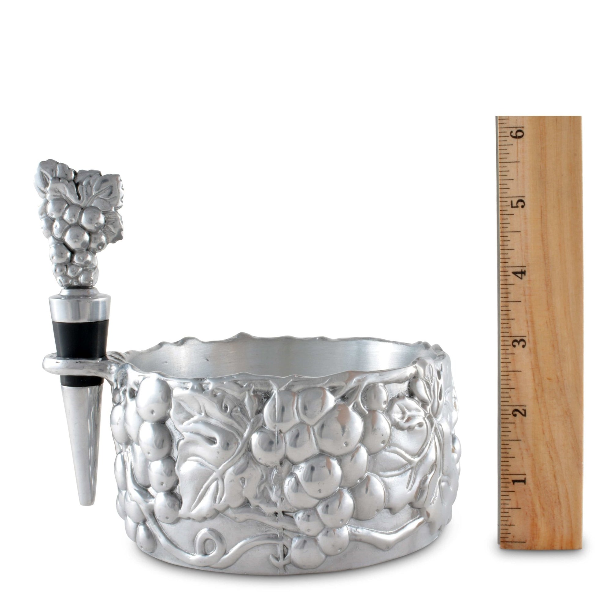 Grape Wine Caddy and Stopper Set - themonogram manor 