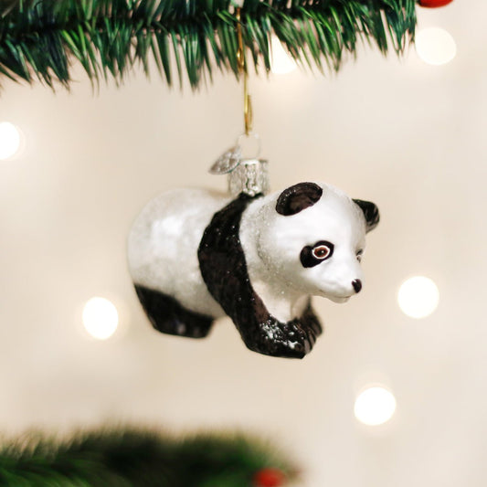 Panda Cub Ornament - themonogram manor 