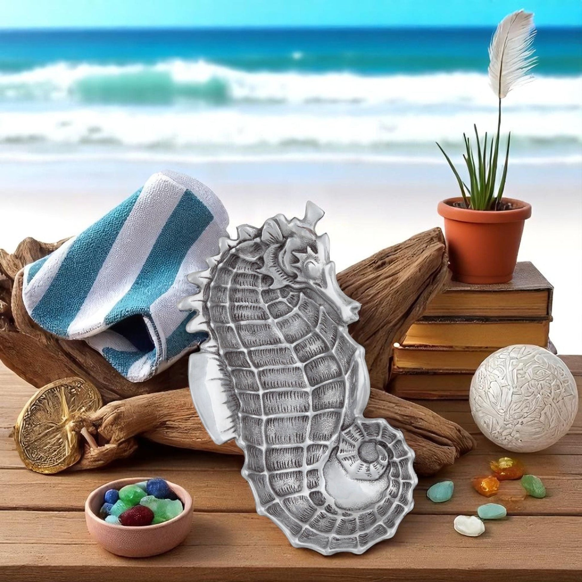 Sea Horse Catchall - themonogram manor 
