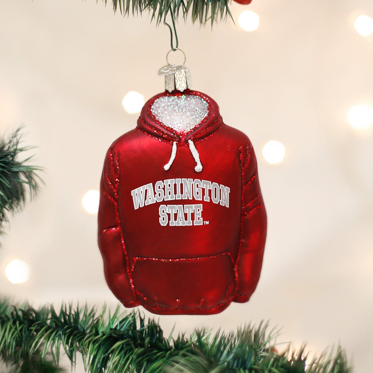 WSU Hoodie Ornament - themonogram manor 