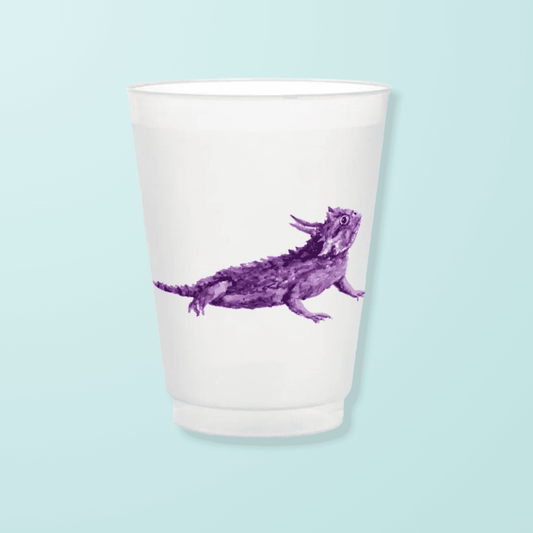 Purple Horned Frog Cups - themonogram manor 