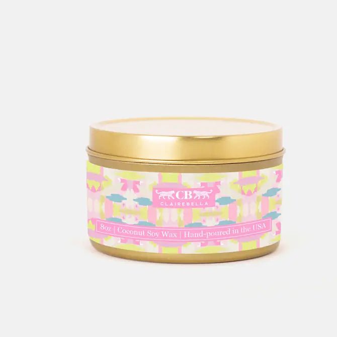 Tin Candle - Mila Citrus (Vanilla Bean) - themonogram manor 