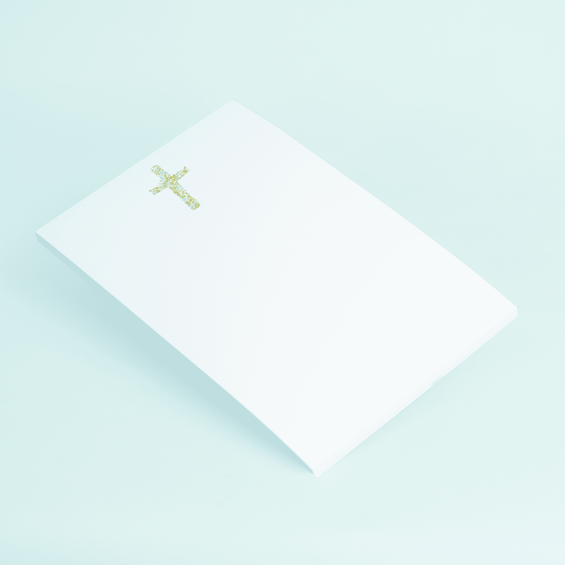 Floral Cross - themonogram manor 