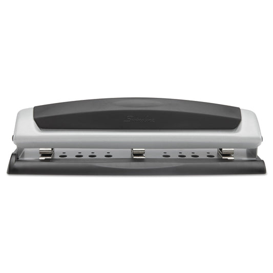 Swingline 10 - Sheet Precision Pro Desktop Two - to Three - Hole Punch, 9/32" Holes - themonogram manor 
