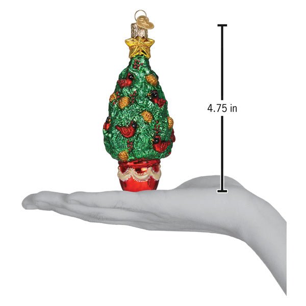 Cardinal Christmas Tree Ornament - themonogram manor 