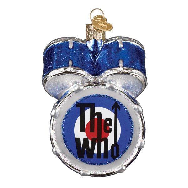 The Who Drum Set Ornament - #themonogram manor #