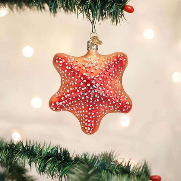 Red Starfish Ornament - themonogram manor 