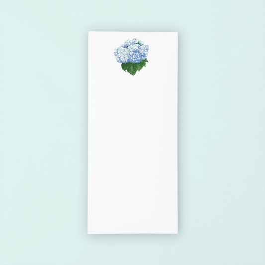 Blue Hydrangea Lists Pad - themonogram manor 