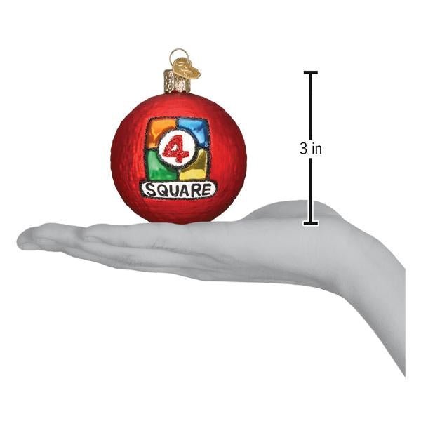 4 Square Ball Ornament - themonogram manor 