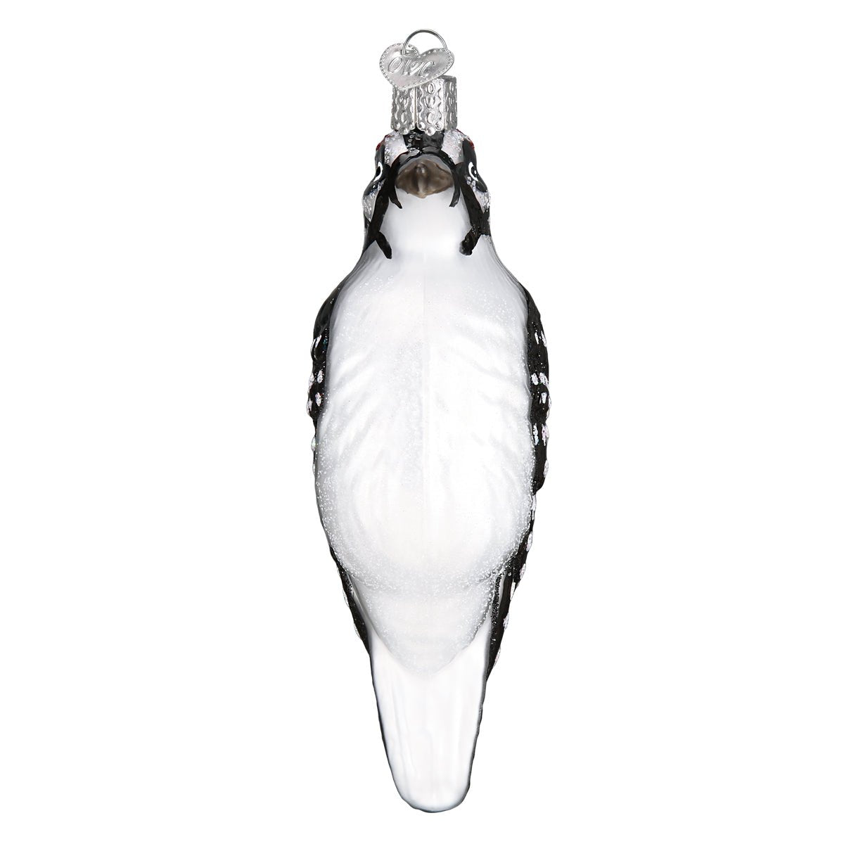 Hanging Hairy Woodpecker - #themonogram manor #