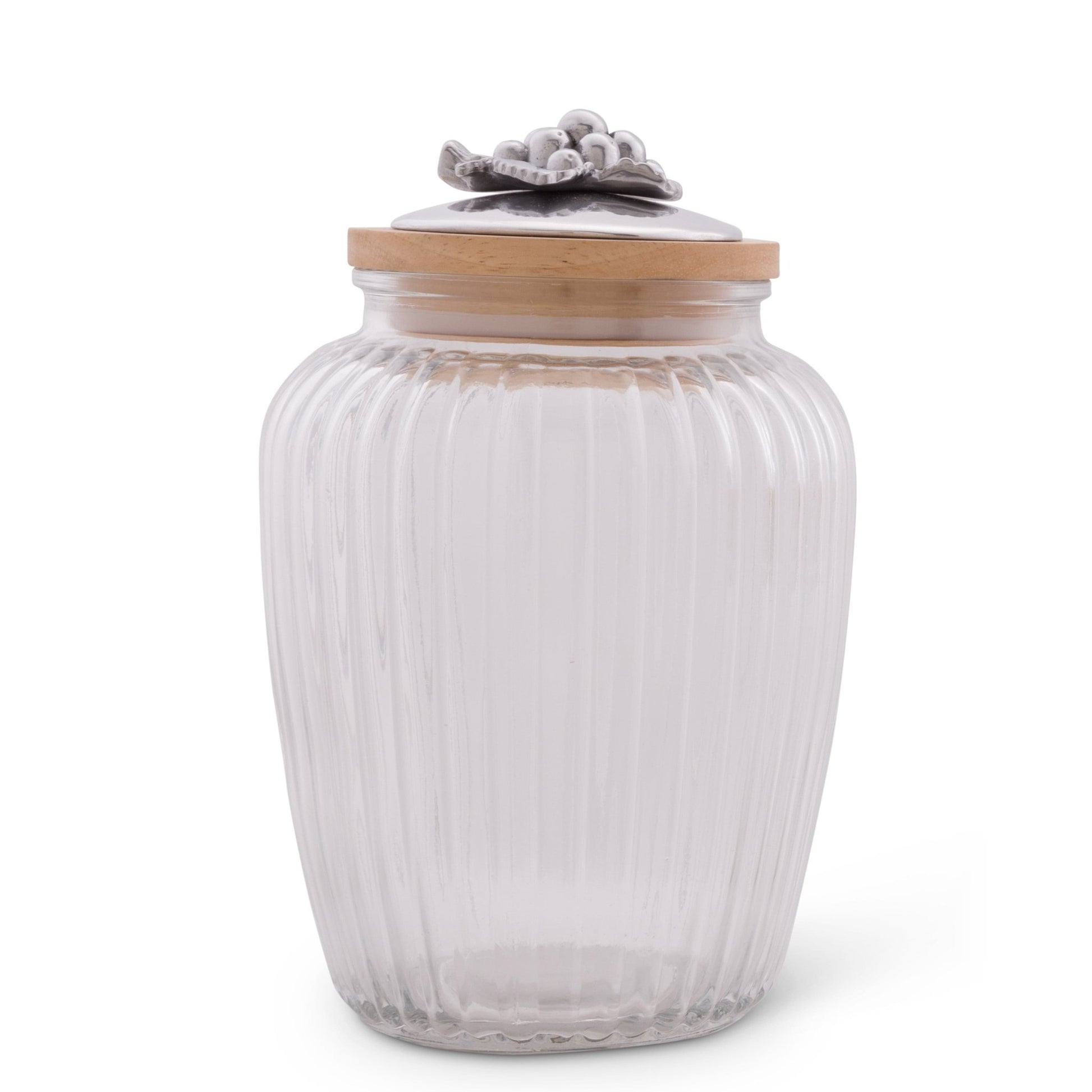 Grape Knob Glass Canisters - themonogram manor 
