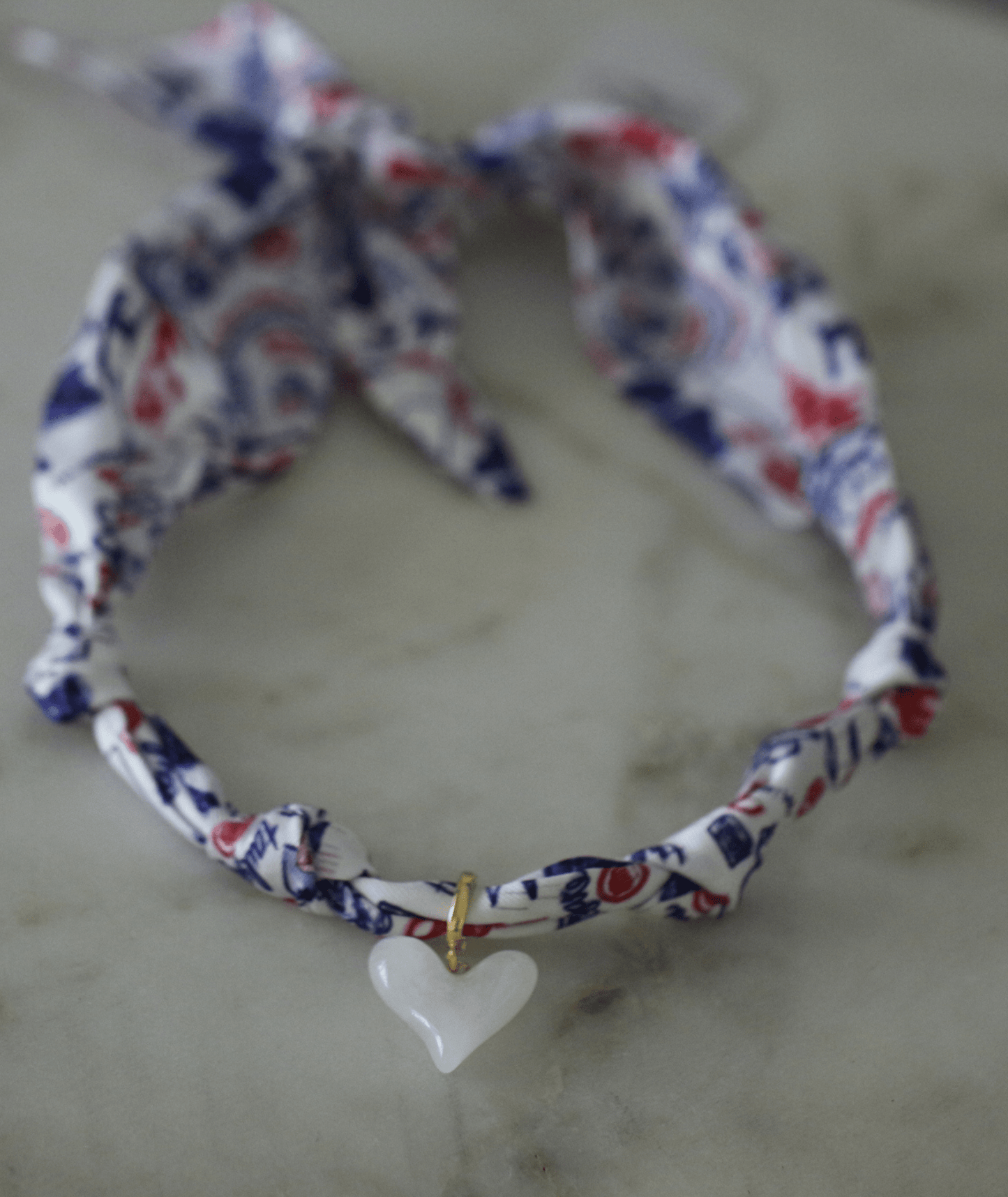 Oxford Tailgate Scarf Necklace - themonogram manor 