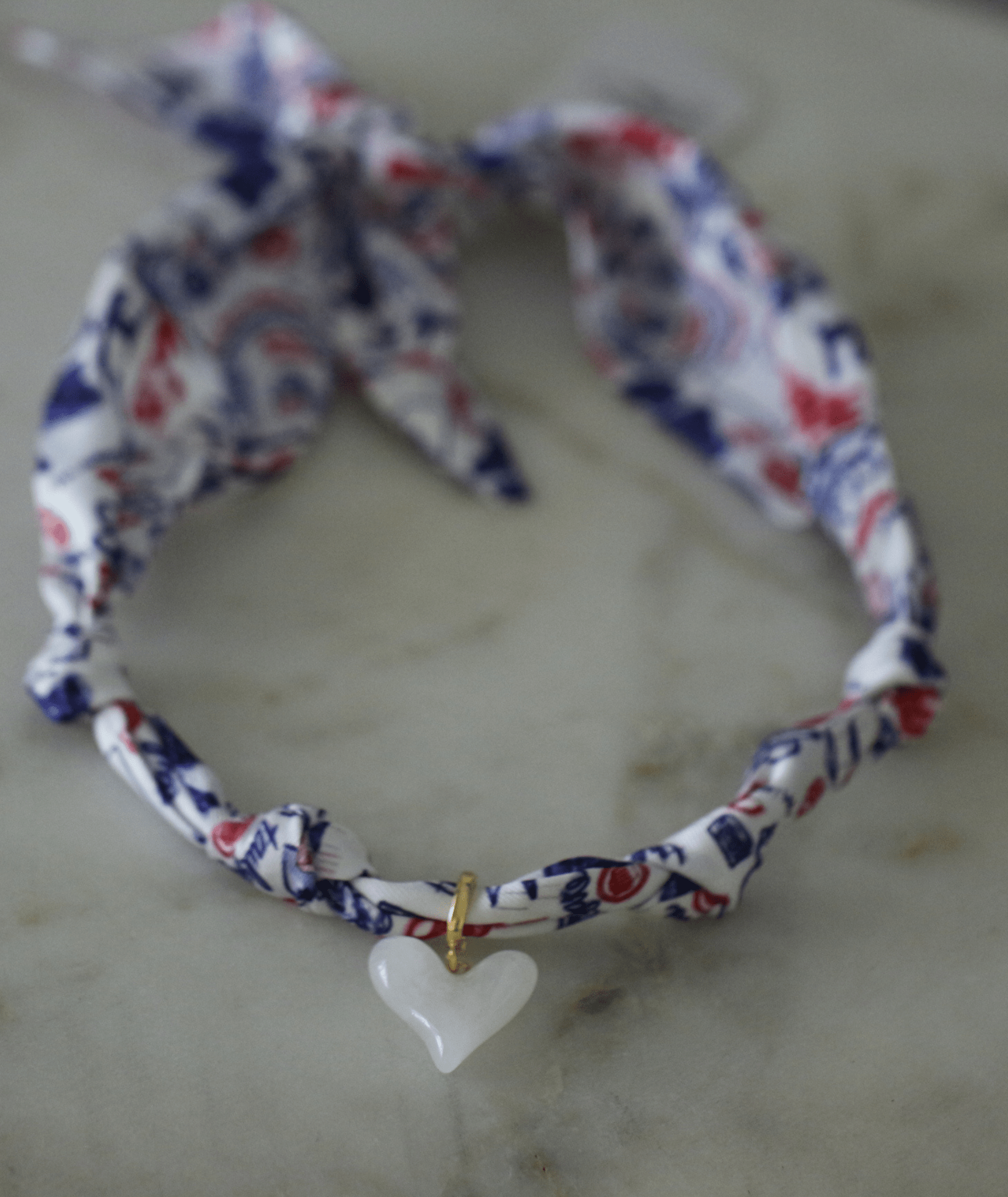 Oxford Tailgate Scarf Necklace - themonogram manor 