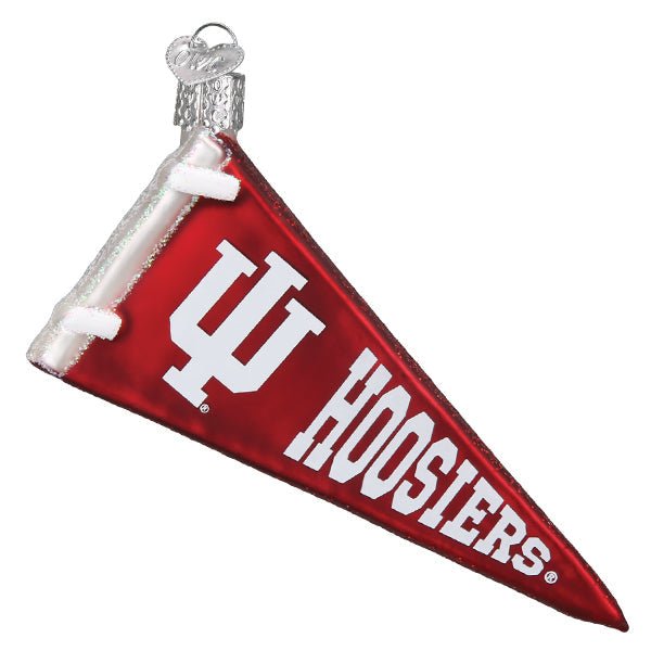 Indiana Pennant Ornament - themonogram manor 