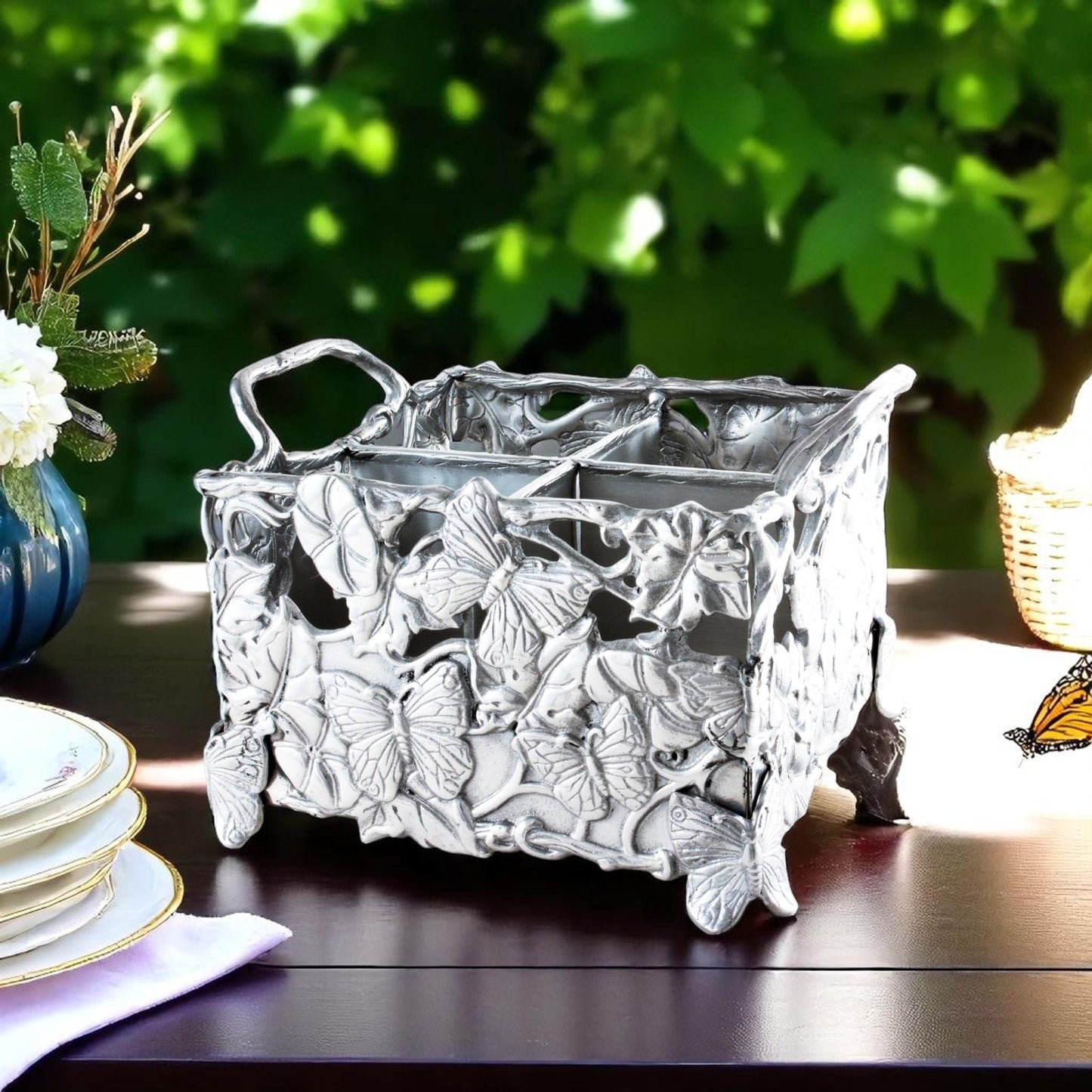 Butterfly Flatware Caddy - themonogram manor 