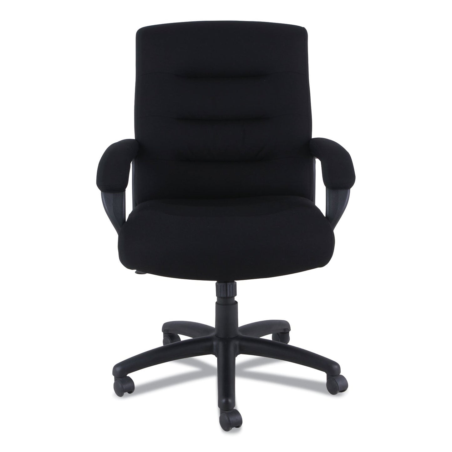 Alera Kesson Series Mid - Back Office Chair, Supports Up to 300 lb, 18.03" to 21.77" Seat Height, Black - themonogram manor 