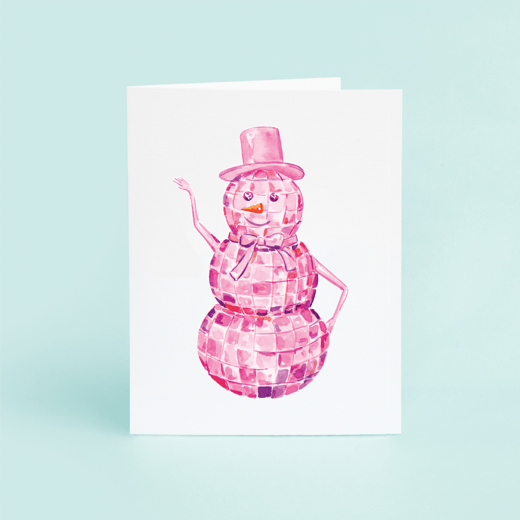 Disco Snowman - themonogram manor 