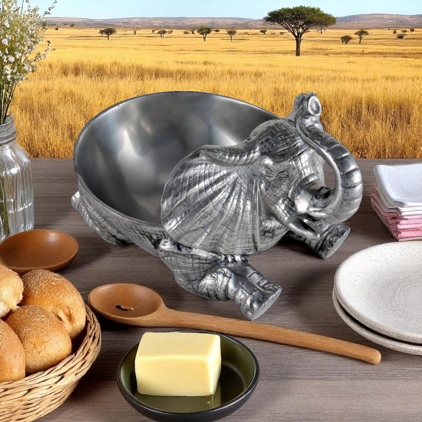 Elephant 12 Bowl - themonogram manor 