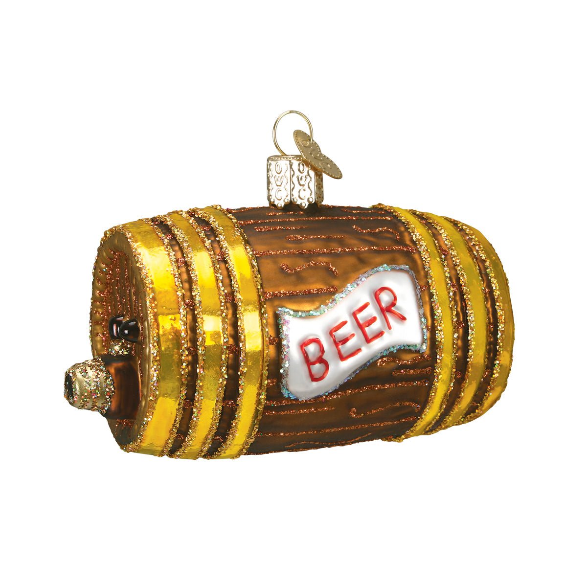 Beer Keg Ornament - themonogram manor 