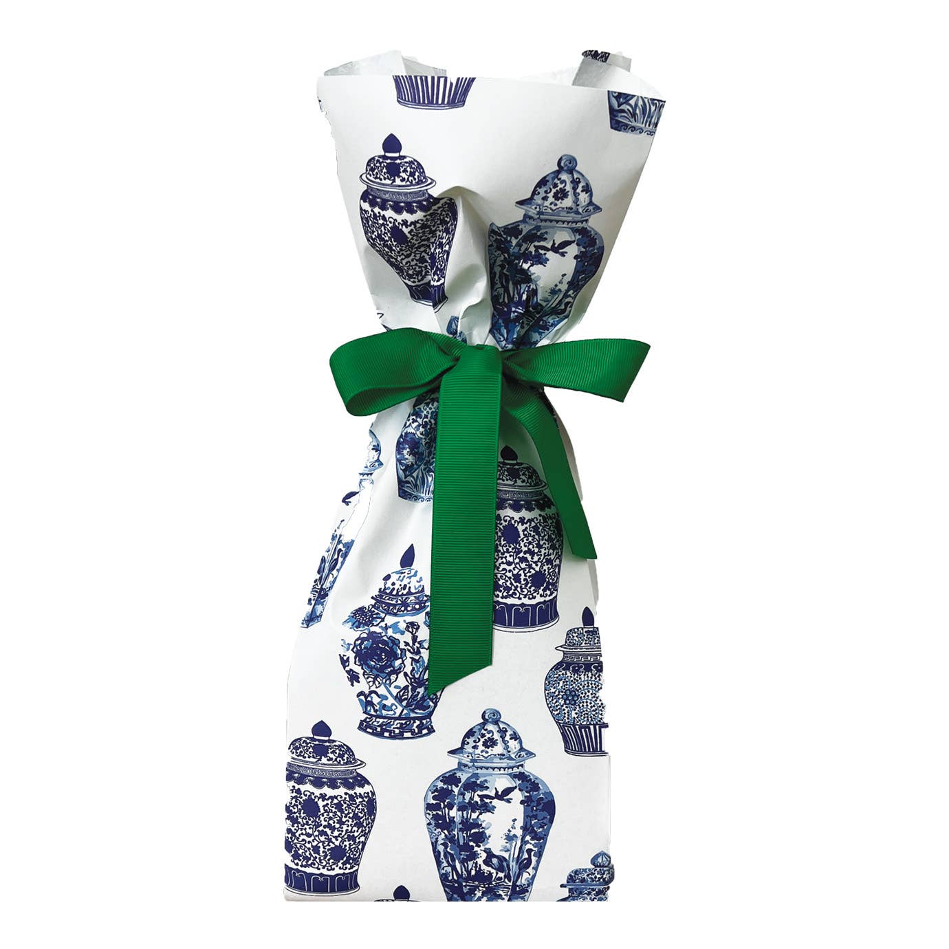 In Stock Paper Wine Bags | Ginger Jars - themonogram manor 